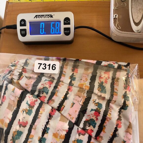 BCBGMAXAZRIA Dress Womens Small Ivory Multicolor Stripe Silk Shift Surplice Mini - Picture 11 of 11